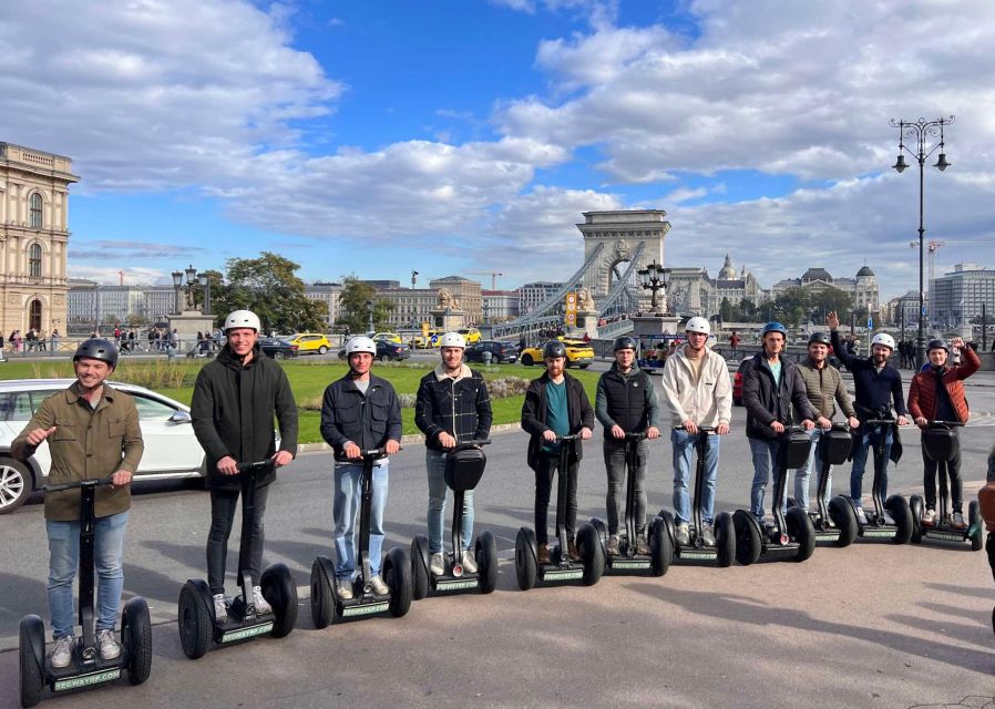 Budapest: Segway Grand City Tour (Buda + Margaret + Pest) 3h - Parliament and Pest icons: built-in photo rhythm on the flat side
