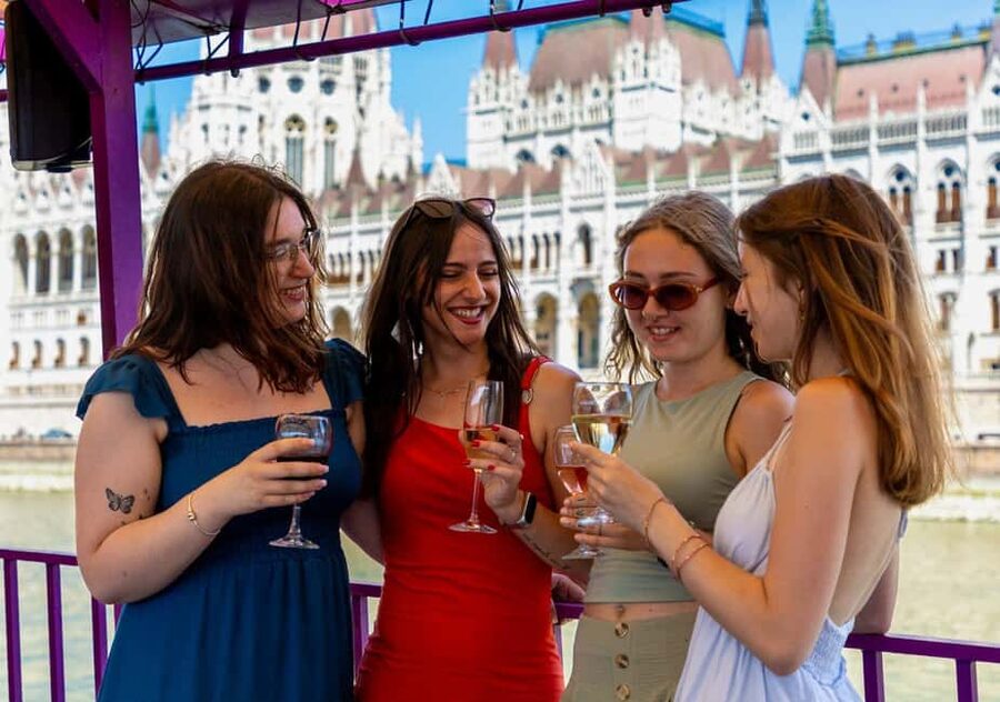 Budapest Sightseeing Cruise with Welcome Drink - Finding Silverline at Dock #11 by Elizabeth Bridge