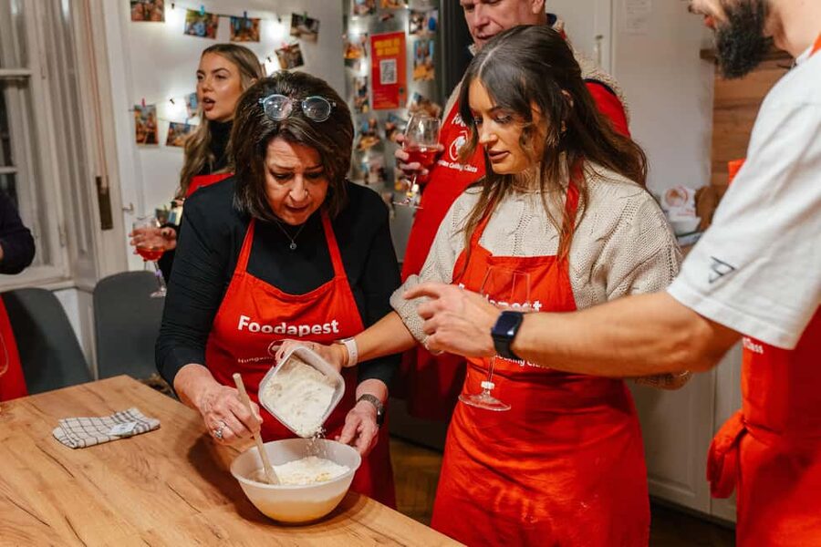 Budapest: Small-Group Cooking Class & Market Tour with Local - Communal Cooking the Hungarian Way, With Real Technique
