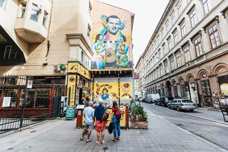 Budapest: Street Art and Underground Movements Walking Tour - What you see along the way, from stickers to underground art