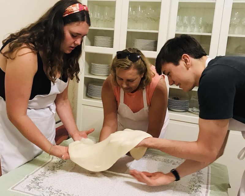 Budapest: Stretch & Bake Hungarian Strudel with Two Fillings - Stretching Dough in a Central Budapest Apartment