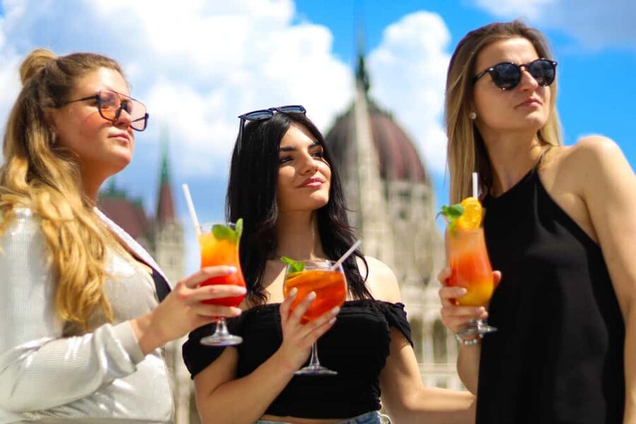 Budapest: Sunset Cocktail Cruise - Where You Board at Dock #11 by Elizabeth Bridge