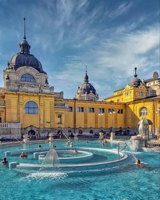 Budapest: Széchenyi Thermal Bath Entry with Private Transfer - The building blocks inside the bath: pools, saunas, steam rooms, whirlpools