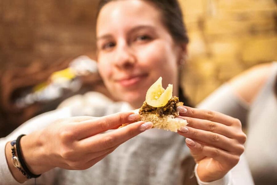 Budapest: Tipsy Food Tour - Wines, Small Group & Local Guide - The palinka welcome and drink pairings plan
