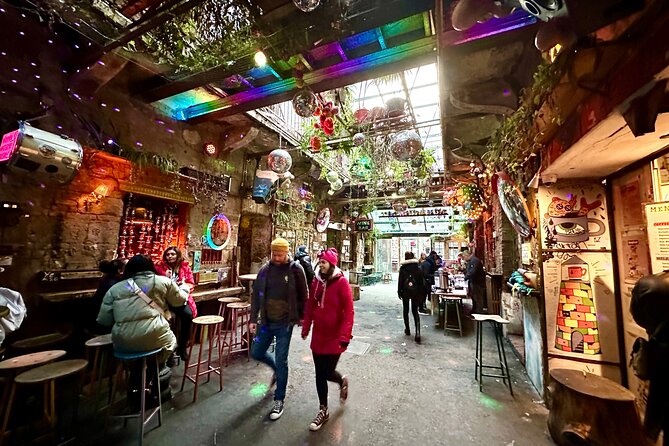 Budapest Urban Art - Street Art Tour with a Drink in a Ruin Bar - Street food joints and designer, vintage, and pop-up stores on the way