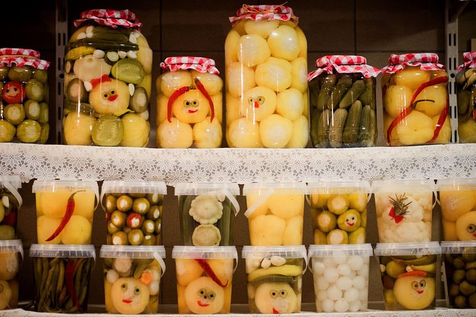 Budapest Urban Feast - Food Tour with Wine Tasting & Coffee House - Hungarian sweets at a 19th-century confectionery