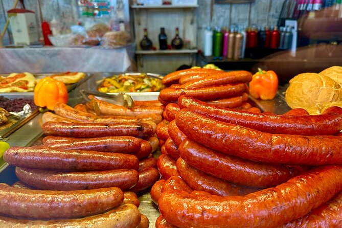 Budapest Urban Feast - Food Tour with Wine Tasting & Coffee House - Central Market Hall: Hungary’s indoor food theater
