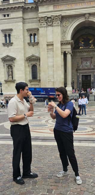 Budapest: Walking Tour with Chimney Cake & Polaroid Photos - Elizabeth Square and the oddball classics you might not know by name
