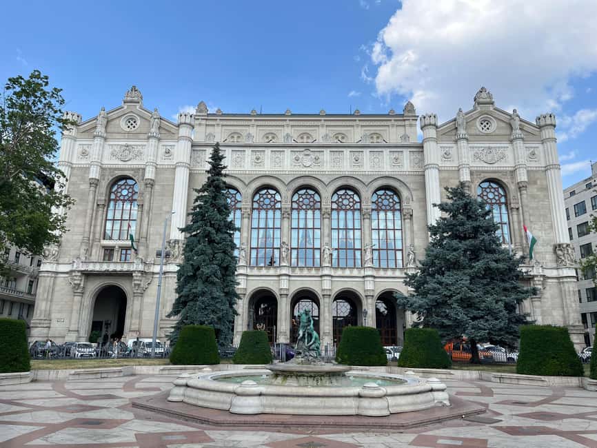 Budapest: Walking Tour with Chimney Cake & Polaroid Photos - St. Stephen’s Basilica and the Parliament Building, exterior with meaning