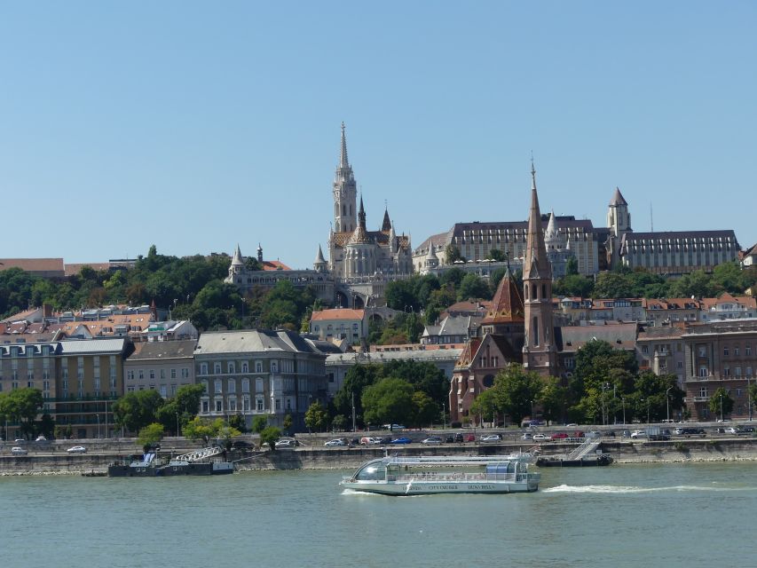 Castle District & Pest Driving Tour with Danube River Cruise - Pest Highlights by Car: Central Market Hall, Synagogue, Heroes’ Square, City Park