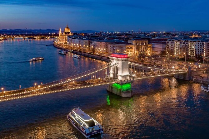 Cocktail Cruise and City Views on the Danube in Budapest - Budapest Parliament: The Riverfront Icon in Glow Mode