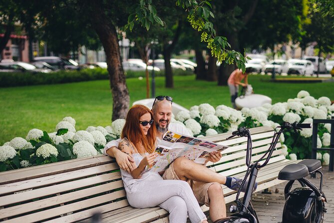 Easy & Convenient E-Scooter Rental for Sightseeing in Budapest - Crossing to the Castle area for the view payoff