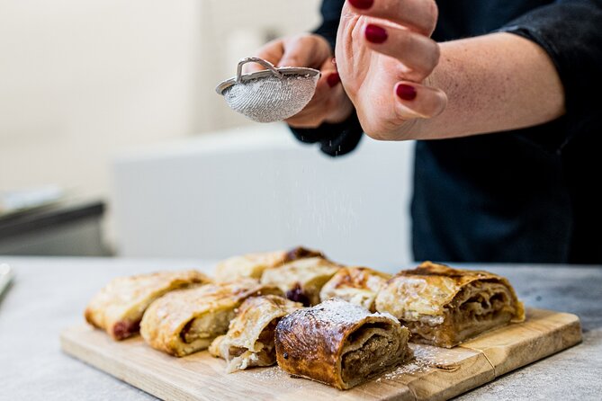 Enjoy a Hungarian Strudel Class & Local Wine Tasting - What You Make: Sweet and Savory Strudels (More Than One Kind)