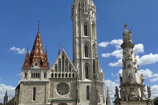 Gems of the Budapest Castle District Walking Tour - Stop 6: Church of Saint Mary Magdalene, coronation mantle plus WWII ruins