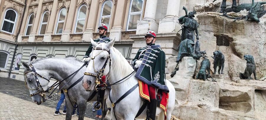 German speaking guided walking tour in Budapest - The former government district and the Royal Castle area