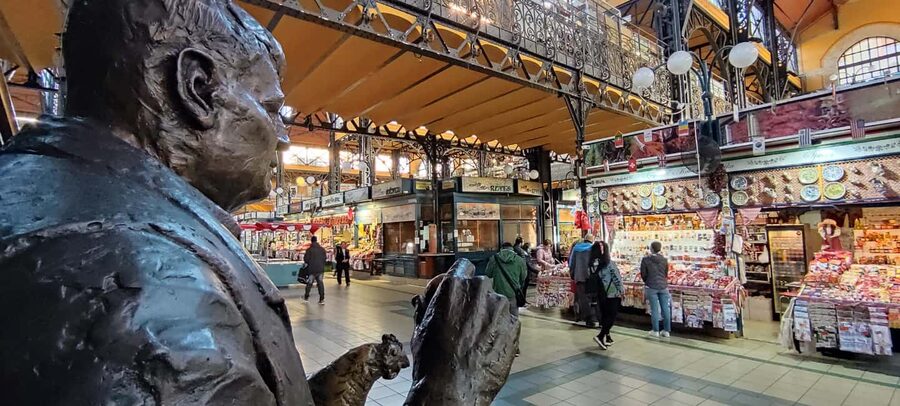 German tour: Central Market Hall of Budapest with tastings - Finding the meeting point at Csarnok tér 1