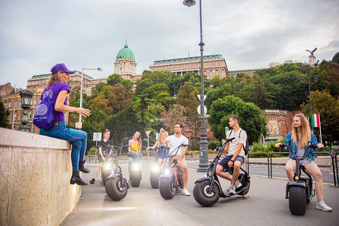 Guided Tours in Budapest on E-Scooter with various routes - Matthias Church: a quick stop that fits day or night rides