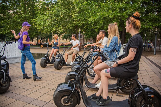 Guided Tours in Budapest on E-Scooter with various routes - Citadella on the Sunset and Night route