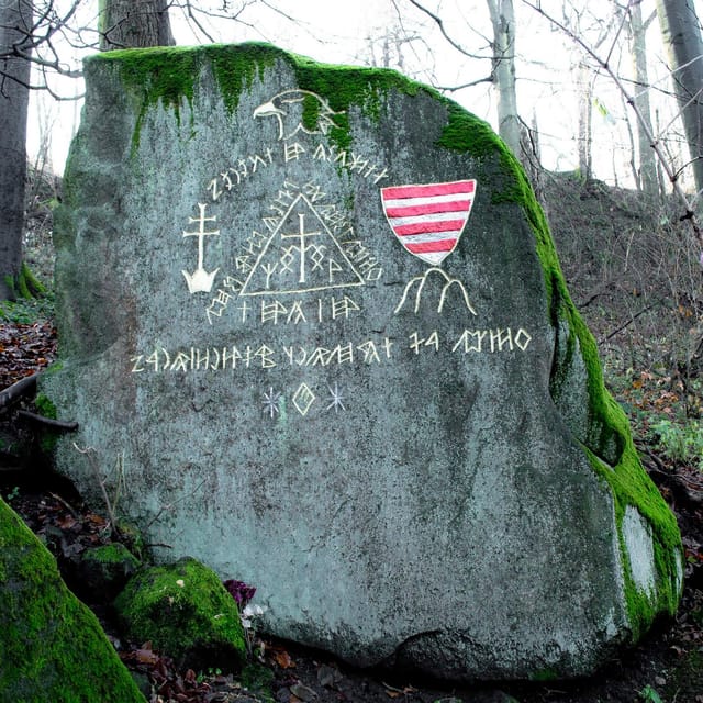 Hike to Spiritual Sites Near Budapest - Runic stones, Rock of Love, and the Heart of Earth