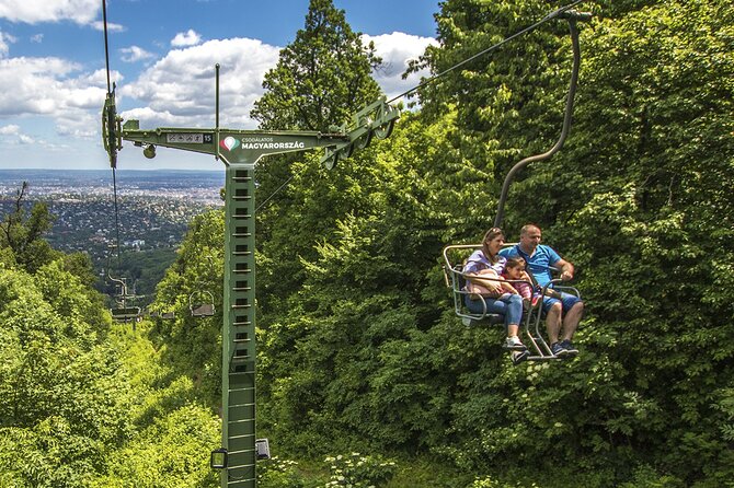 Hiking + Chairlift ride + viewpoints in Budapest - Budaszentlorinc Pauline Monastery ruins: the quieter, 800-year pause