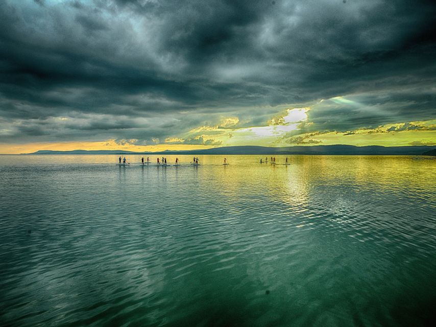 Lake Balaton: Sunset SUP Tour along the Tihany National Park - Your checklist: swimsuits, water, and keeping your phone usable