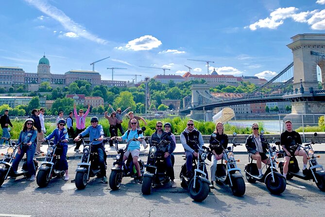 Monster Bike Sightseeing Tour – City Budapest on Electric Rollers - Clark Adam Square and the “What You’re Looking At” Lesson