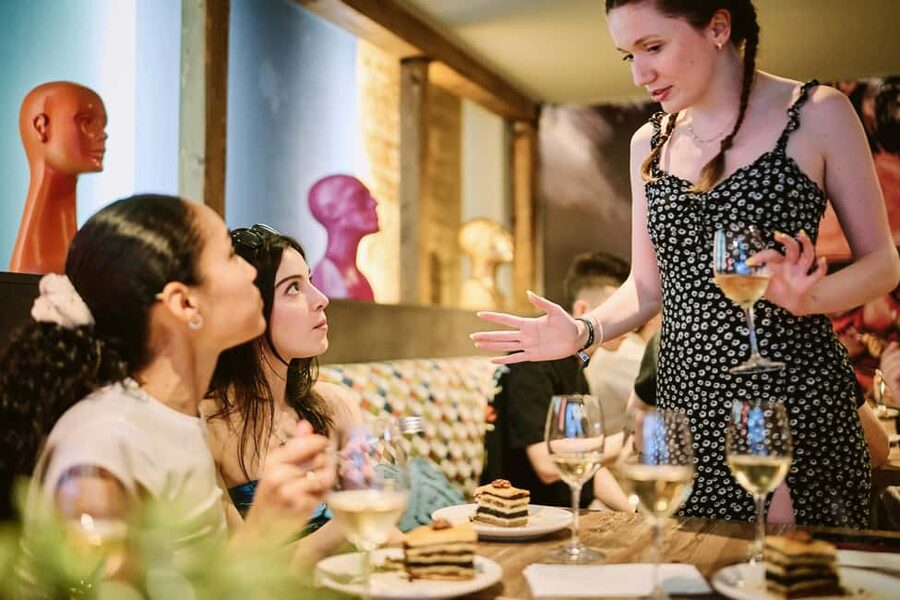 Private Budapest Food Tour with Drinks Included - First bites in the Jewish Quarter: soup and Lángos