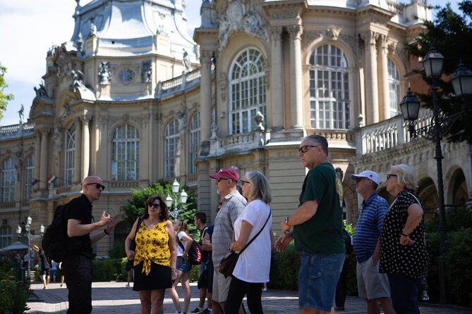 Private Budapest Walking Tour with Cake & Coffee - Széchenyi Bath stop: quick thermal-water tasting (without a full day at the spa)