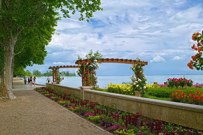 Private Full Day Lake Balaton tour with lunch & wine tasting,and with ferry ride - Tihany Peninsula: Abbey interiors, frescoes, and National Park views