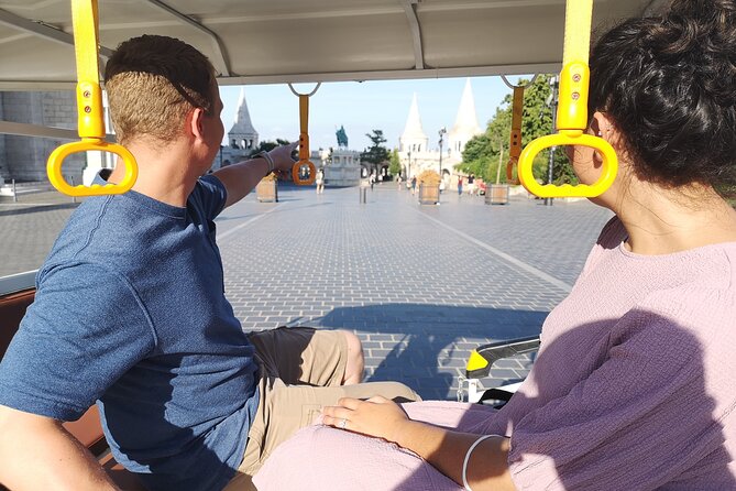 Private Sightseeing Tour using Electric Tuk Tuk Ride in Budapest - The Jewish Quarter from the seat: Great Synagogue and Tree of Life Memorial