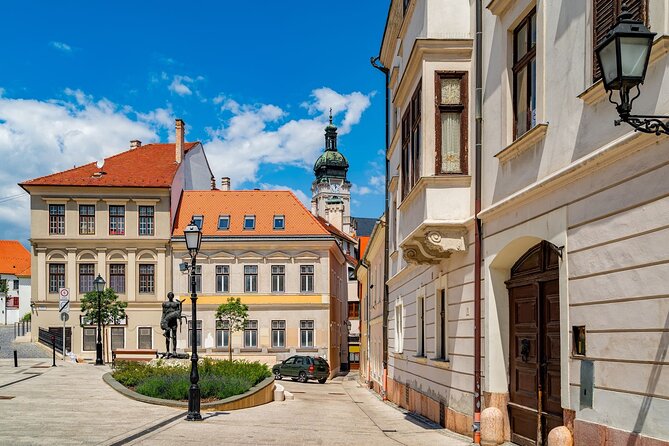 Private Tour from Budapest to Prague Sightseeing - Győr Old Town walk: Baroque streets and a Town Hall from 1900