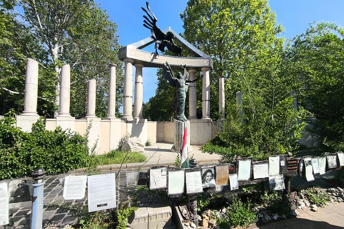 Private Tour of Communist Era Budapest - Szabadság Square, Socialist Realism details, and the messages in stone