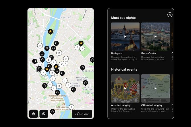 Self Guided Tour In Budapest With 100 Captivating Audio Stories - Price and value: $3.62 plus mostly admission ticket free stops