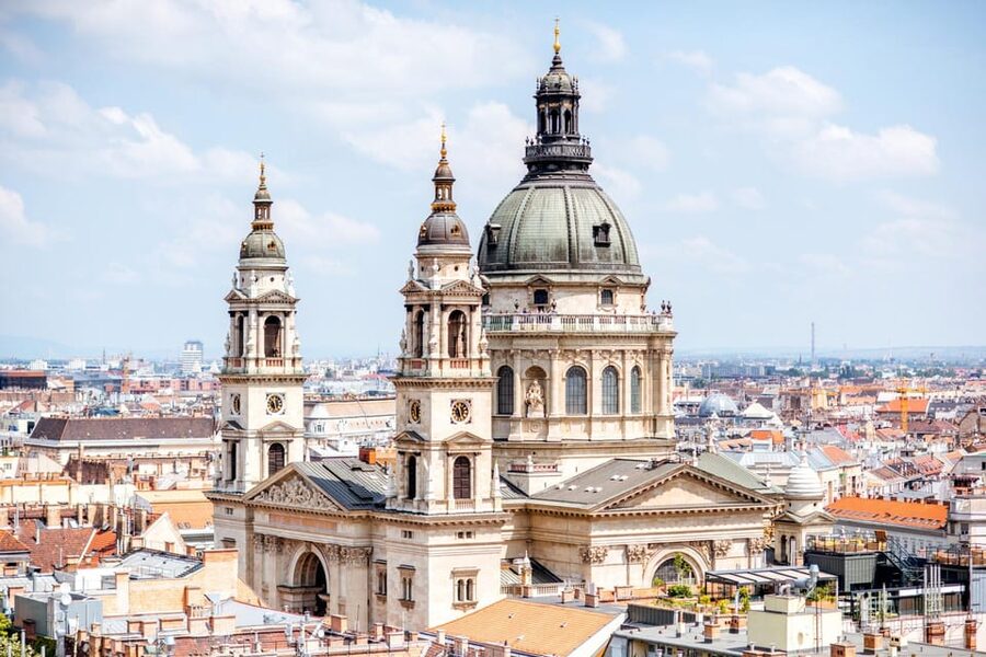 Skip-the-line St. Stephen's Basilica Guided Tour - Inside the basilica: dome views, gold interiors, and marble details