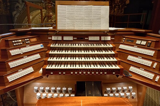 St.Stephen's Basilica: Grand Organ Concert & Ticket - Entering Szent Istvan Bazilika with a backstage organ moment