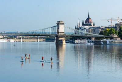 Sunrise SUP to the heart of Budapest