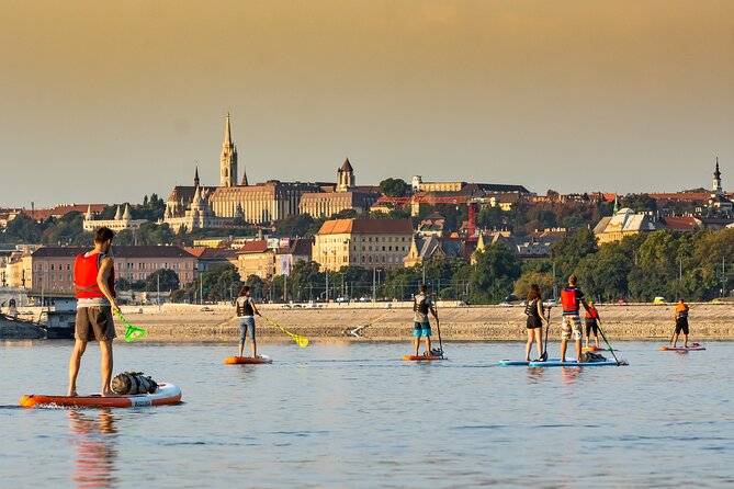SUP Budapest: Sunset tour - The 2-hour ride: where you paddle and what you see