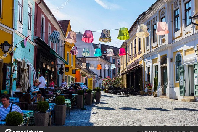 Szentendre and Visegrad Private Danube bend Tour With Wine Tasting and Lunch - Szentendre Along the Danube: Riverfront Walking and Umbrella Street Vibes