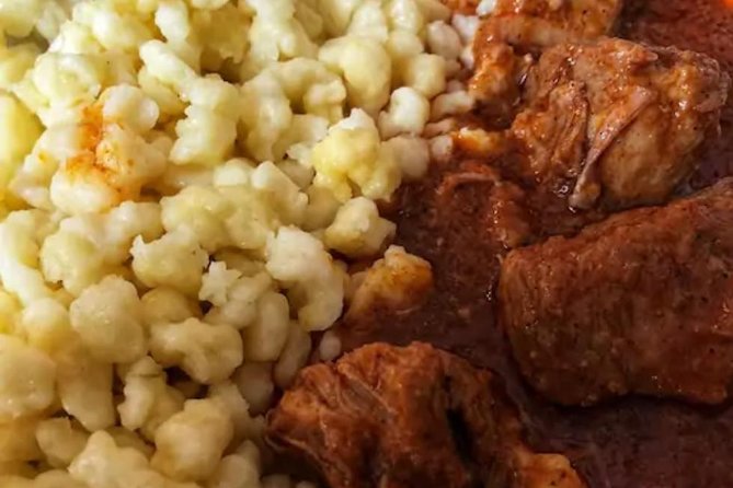 Taste Budapest - Fat Boy Foodies Walk - Stop 1: Hunyadi Ter Market and Butcher Street Food Classics