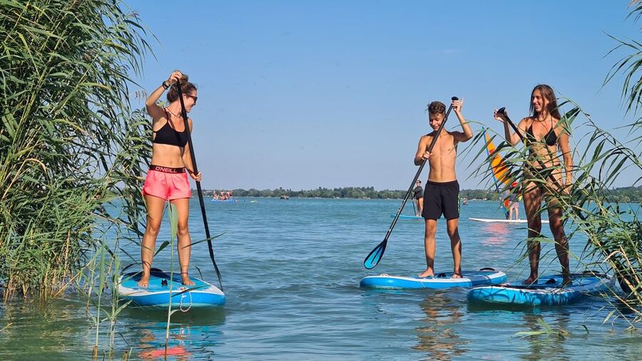 Tihany: SUP Course and Tour at Lake Balaton - Board and paddle sizing, the part that decides if it feels easy