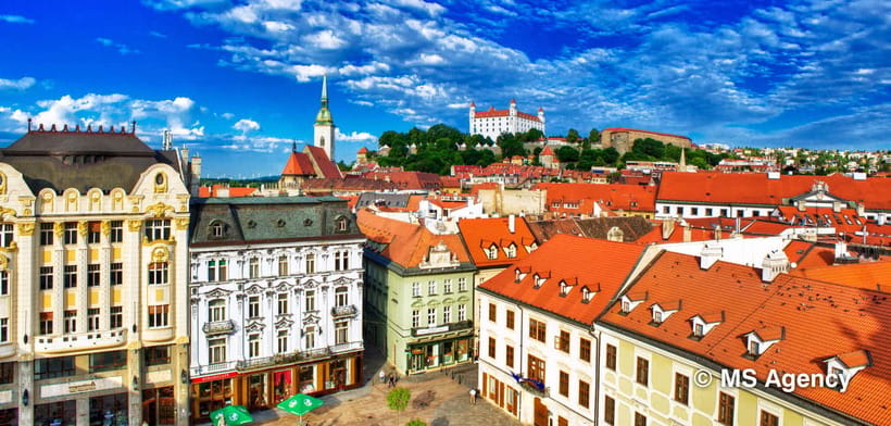 Vienna: Budapest & Bratislava Two Capitals Day Trip - Bratislava arrival: a city that feels smaller, in the best way